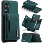 DG.MING M2 Series Samsung Galaxy A35 5G 3-Fold Wallet Card Θήκη Δερματίνης - Green