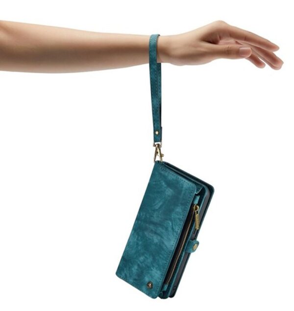 CaseMe 008 iPhone 15 Pro Max Detachable Multifunctional Θήκη Βιβλίο - Blue