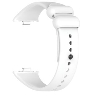 Λουράκι Xiaomi Smart Band 9 Pro / 8 Pro / Redmi Watch 5 / 4 Silicone Solid Color - White