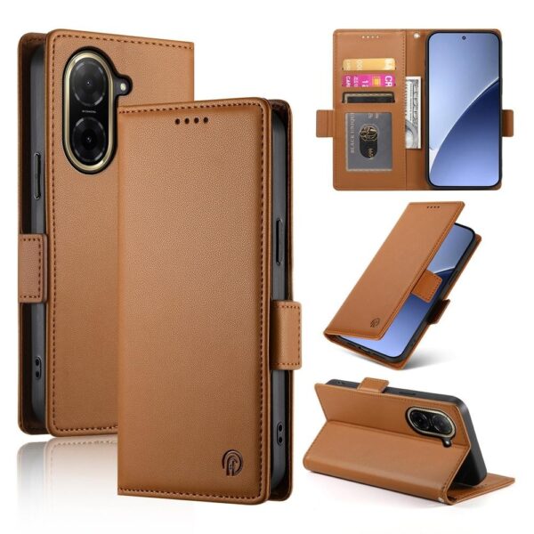 Tel1 Xiaomi Redmi A5 / Poco C71 Essential Magnet Θήκη Βιβλίο - Brown Tel1 Xiaomi Redmi A5 / Poco C71 Essential Magnet Θήκη Βιβλίο - Brown