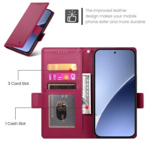 Tel1 Xiaomi Redmi A5 / Poco C71 Essential Magnet Θήκη Βιβλίο - Dark Pink