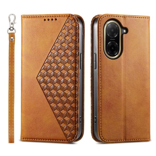 Tel1 Xiaomi Redmi A5 Magnet Triangle Θήκη Βιβλίο - Brown