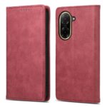 Tel1 Xiaomi Redmi A5 Magnet Horizontal Θήκη Βιβλίο - Dark Red
