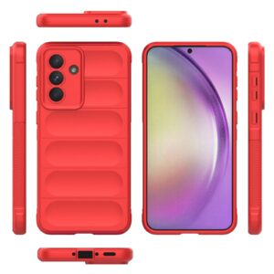 Forcell Samsung Galaxy A56 5G Magic Shield Θήκη Σιλικόνης - Red