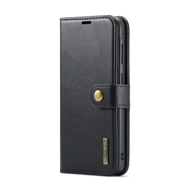 DG.MING Samsung Galaxy A56 5G 2-in-1 Detachable Wallet Θήκη Βιβλίο Δερματίνης - Black