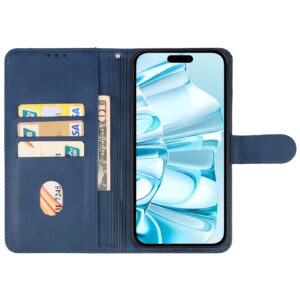 Tel1 iPhone 16 Magnetic Book Θήκη Βιβλίο - Blue