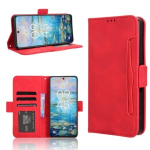 Tel1 TCL 50 NXTpaper 5G/ 50 Pro NXTpaper 5G Magnet Wallet Θήκη Βιβλίο - Red