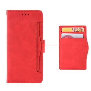 Tel1 TCL 50 NXTpaper 5G/ 50 Pro NXTpaper 5G Magnet Wallet Θήκη Βιβλίο - Red