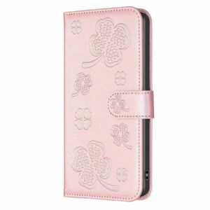 Tel1 Samsung A35 5G Flowers Book Θήκη Βιβλίο - Pink