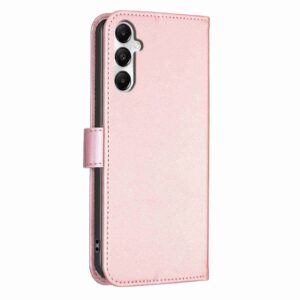 Tel1 Samsung A35 5G Flowers Book Θήκη Βιβλίο - Pink