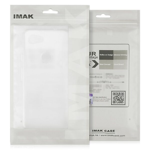 IMAK Xiaomi Redmi Poco M7 Pro Shockproof Clear Silicone Θήκη Σιλικόνης - Διάφανη