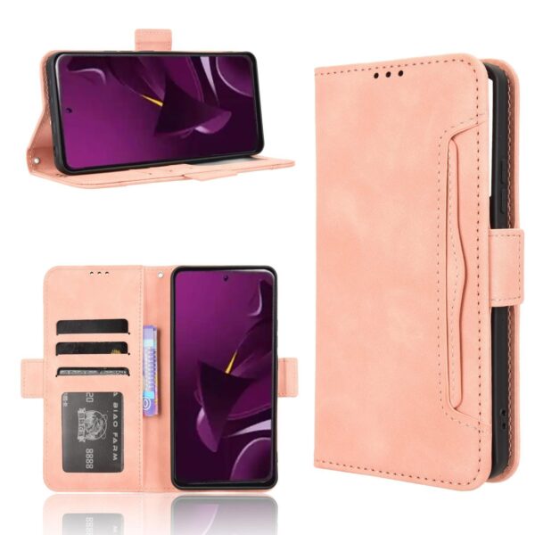 Tel1 Xiaomi Redmi Note 14 5G / Poco M7 Pro 5G Magnet Wallet Θήκη Βιβλίο - Rose