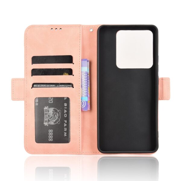 Tel1 Xiaomi Redmi Note 14 5G / Poco M7 Pro 5G Magnet Wallet Θήκη Βιβλίο - Rose