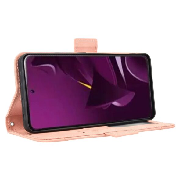 Tel1 Xiaomi Redmi Note 14 5G / Poco M7 Pro 5G Magnet Wallet Θήκη Βιβλίο - Rose