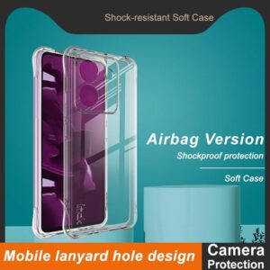 IMAK Xiaomi Redmi Poco M7 Pro Shield Clear Silicone Θήκη Σιλικόνης - Διάφανη