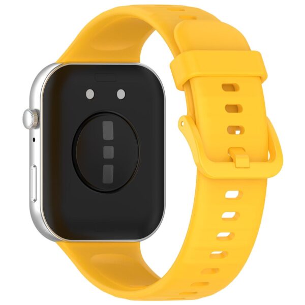 Λουράκι Huawei Fit 4 Pro / 4 / 3 Silicone Solid Color - Yellow