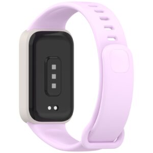 Λουράκι Xiaomi Redmi Band 3 / Smart Band 9 Active Silicone Solid Color - Lilac Grey