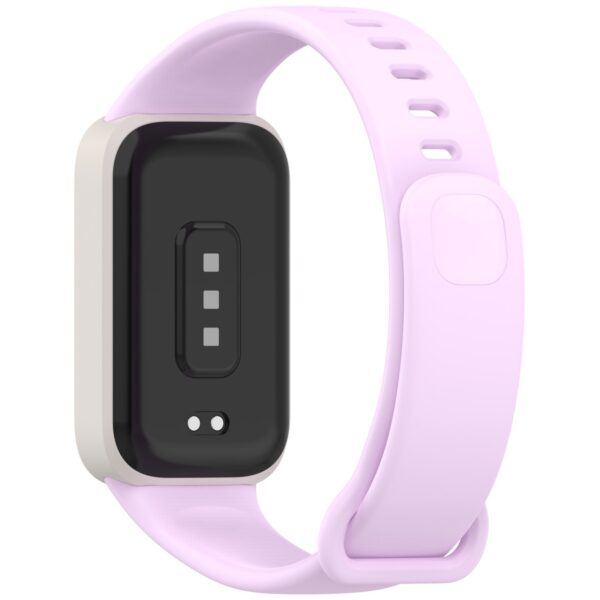 Λουράκι Xiaomi Redmi Band 3 / Smart Band 9 Active Silicone Solid Color - Lilac Grey