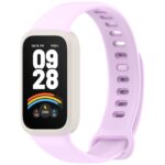 Λουράκι Xiaomi Redmi Band 3 / Smart Band 9 Active Silicone Solid Color - Lilac Grey