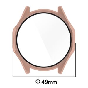 Huawei GT 4 46mm Screen Protector Θήκη με Τζαμάκι Προστασίας Pink