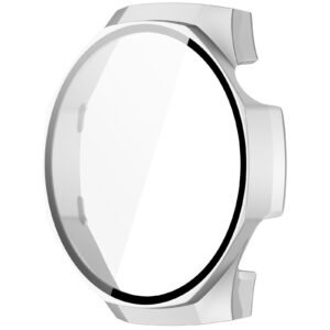 Huawei GT 5 Pro 46mm Screen Protector Θήκη με Τζαμάκι Προστασίας Silver