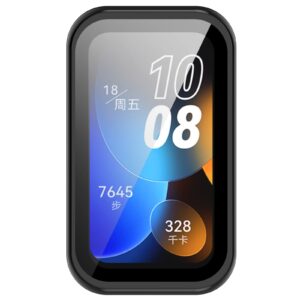 Huawei Band 10 / 9 / 8 Screen Protector Θήκη με Τζαμάκι Προστασίας Black