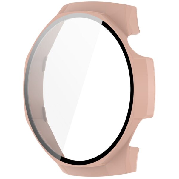 Huawei GT 5 Pro 46mm Screen Protector Θήκη με Τζαμάκι Προστασίας - Pink