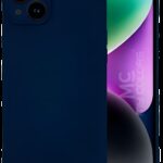 Forcell iPhone 14 Soft Touch Θήκη Σιλικόνης - Navy Blue