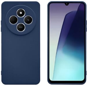 Forcell Xiaomi Redmi 14C / Poco C75 Soft Touch Θήκη Σιλικόνης - Dark Blue