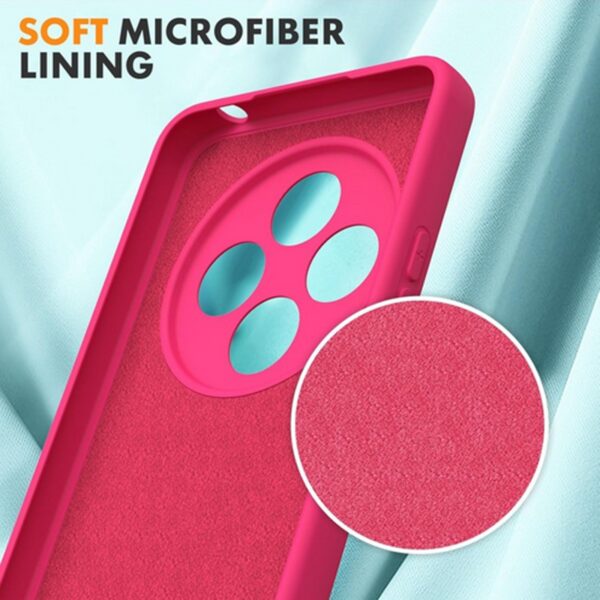 Forcell Xiaomi Redmi 14C / Poco C75 Soft Touch Θήκη Σιλικόνης - Fuchsia