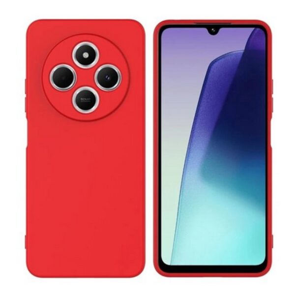 Forcell Xiaomi Redmi 14C / Poco C75 Soft Touch Θήκη Σιλικόνης - Red