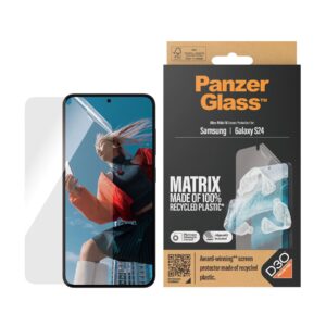 Samsung Galaxy S24 Ultra 5G Προστασία Οθόνης με Μαύρο Περίγραμμα Panzer Glass® Full Face Tempered Glass