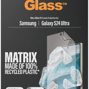 Samsung Galaxy S24 Ultra 5G Προστασία Οθόνης με Μαύρο Περίγραμμα Panzer Glass® Full Face Tempered Glass