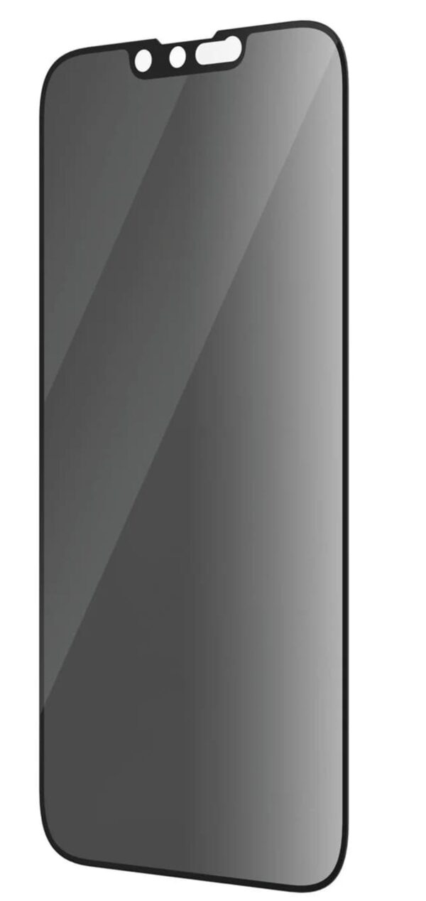 iPhone 14 / 13 / 13 Pro / 16e Προστασία Οθόνης Φιμέ Panzer Glass™ Privacy Full Glue Tempered Glass