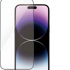 iPhone 14 Pro Max Προστασία Οθόνης με Μαύρο Περίγραμμα Panzer Glass™ Full Face Tempered Glass