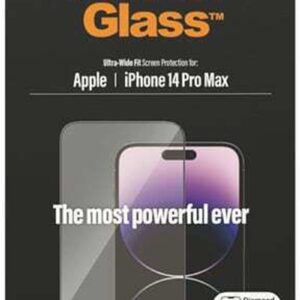 iPhone 14 Pro Max Προστασία Οθόνης με Μαύρο Περίγραμμα Panzer Glass™ Full Face Tempered Glass