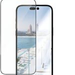 iPhone 14 Pro Max Προστασία Οθόνης με Μαύρο Περίγραμμα Panzer Glass™ Anti - reflective Full Face Tempered Glass