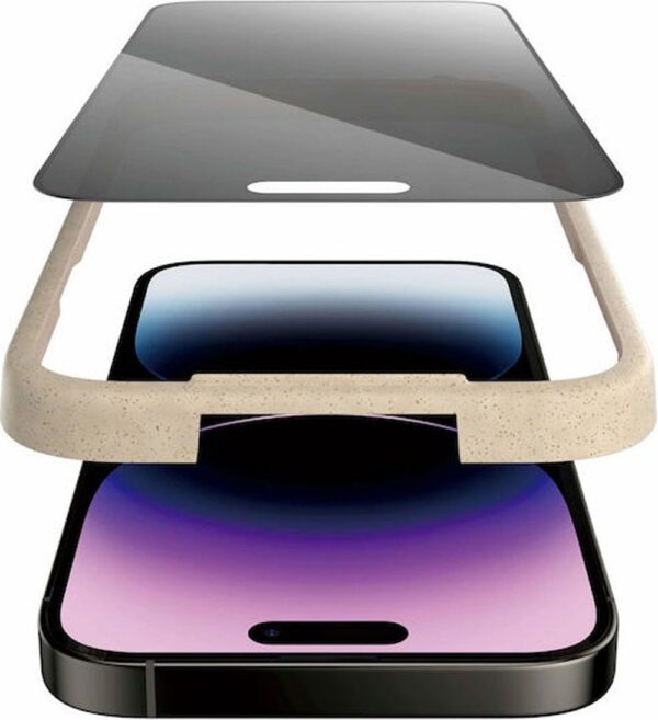 iPhone 14 Pro Max Προστασία Οθόνης Φιμέ Panzer Glass™ Privacy Full Face Tempered Glass