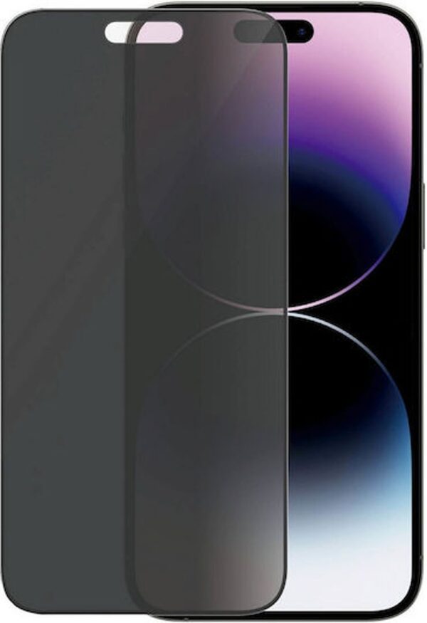 iPhone 14 Pro Max Προστασία Οθόνης Φιμέ Panzer Glass™ Privacy Full Face Tempered Glass