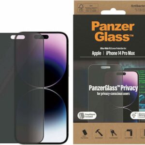 iPhone 14 Pro Max Προστασία Οθόνης Φιμέ Panzer Glass™ Privacy Full Face Tempered Glass