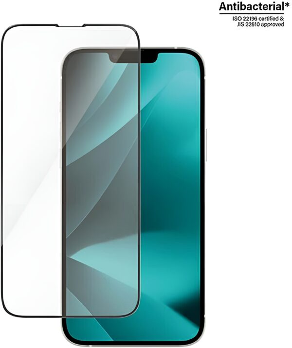 iPhone 14 Plus / 13 Pro Max Προστασία Οθόνης με Μαύρο Περίγραμμα Panzer Glass™ Full Face Tempered Glass