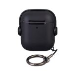 AirPods 2 Θήκη Σκληρή Protective Case with Hook - Black