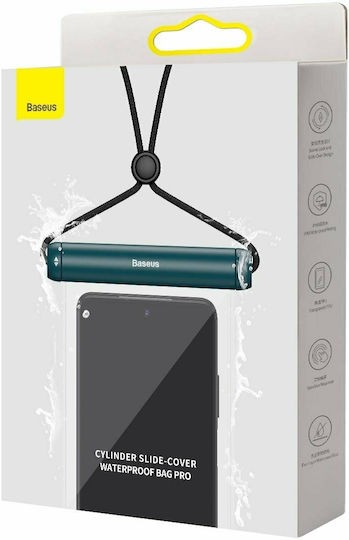 Baseus Αδιάβροχη Θήκη Transparent Waterproof Bag έως 7.2" Μπλε