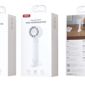 XO-MF93 Φορητό Ανεμιστηράκι Χειρός Με 3 Ταχύτητες 400mAh White