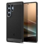 Spigen Samsung S25 Ultra 5G Magfit Rugged Armor™ Θήκη Σιλικόνης - Black ACS08951