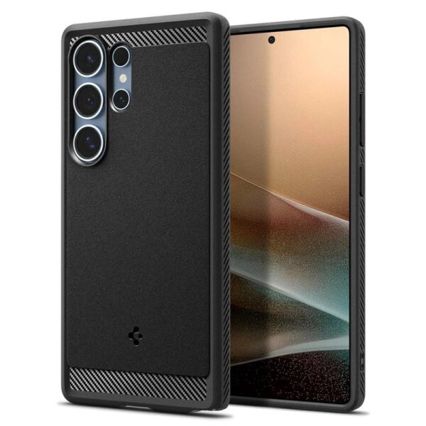 Spigen Samsung S25 Ultra 5G Magfit Rugged Armor™ Θήκη Σιλικόνης - Black ACS08951