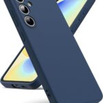 Forcell Samsung Galaxy S24 FE Soft Touch Θήκη Σιλικόνης - Blue