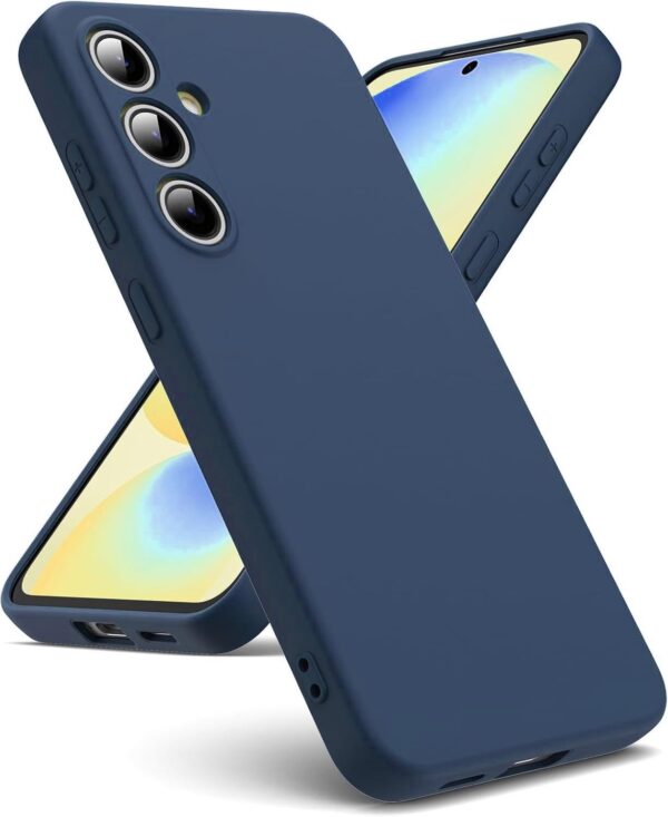 Forcell Samsung Galaxy S24 FE Soft Touch Θήκη Σιλικόνης - Blue