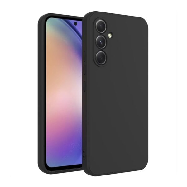 Forcell Samsung Galaxy A24 5G/4G Soft Touch Θήκη Σιλικόνης - Black
