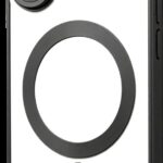 Techsuit iPhone 17 MagSafe Luxury Crystal Θήκη με Πλαίσιο Σιλικόνης Διάφανη - Black